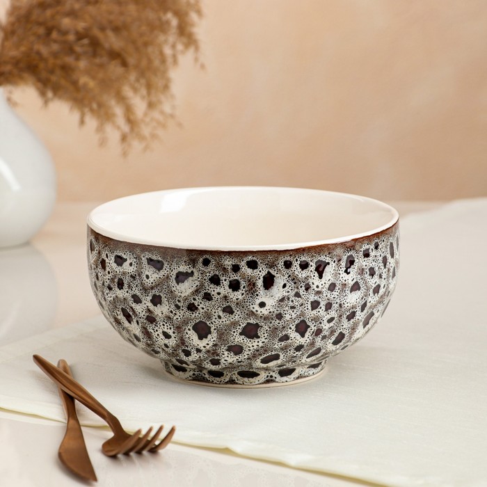 Салатник 1,1 л сафари белый