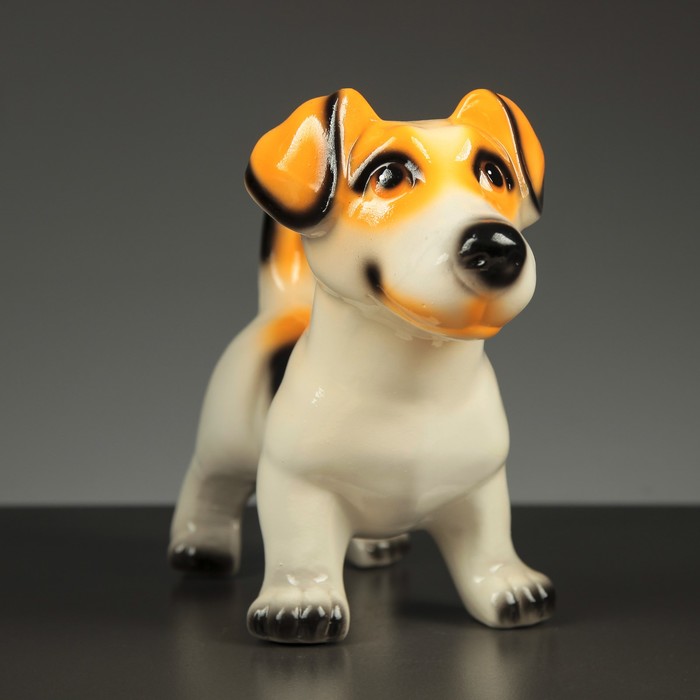 Копилка "Собачка Джек Рассел" глянец