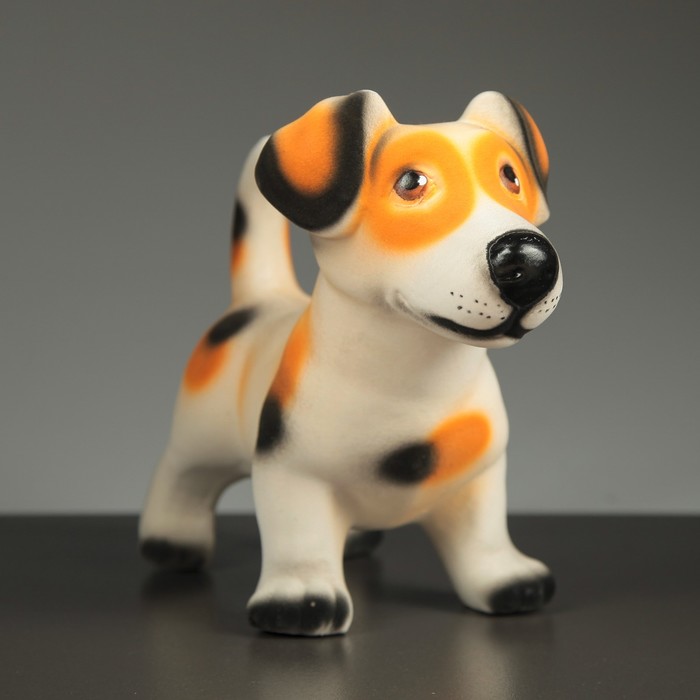 Копилка "Собачка Джек Рассел" флок