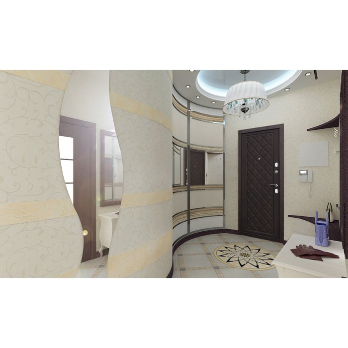 Дверь входная Kamelot Винорит Вишня темная 2050х860 (правая)