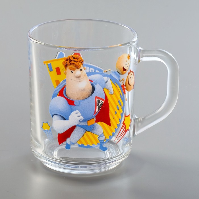 Кружка 210 мл "Аркадий Паровозов. Стань супергероем"