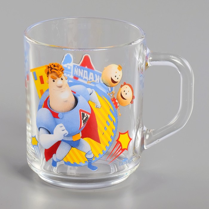 Набор посуды "Аркадий Паровозов. Стань супергероем", 3 предмета