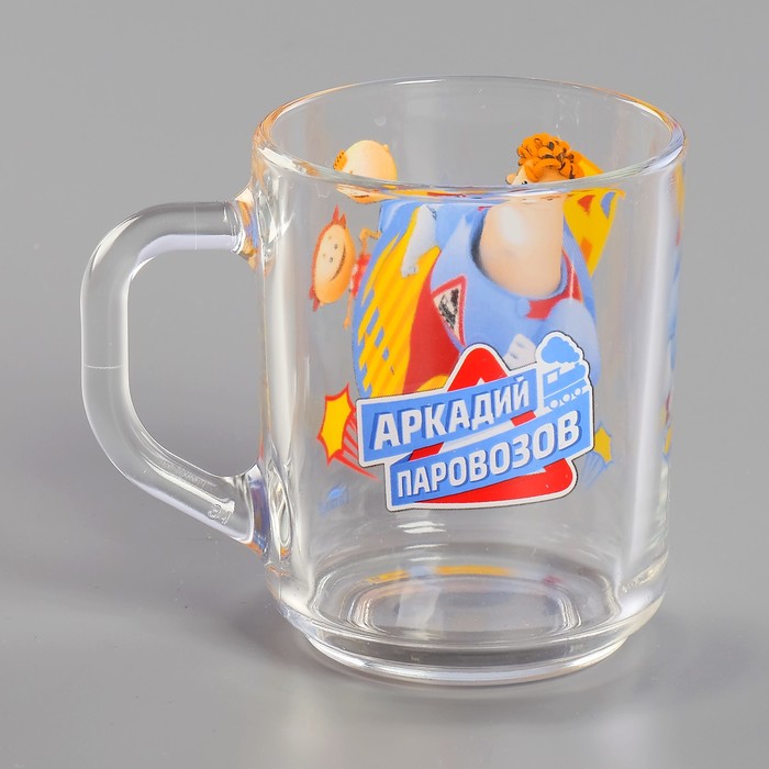 Набор посуды "Аркадий Паровозов. Стань супергероем", 3 предмета