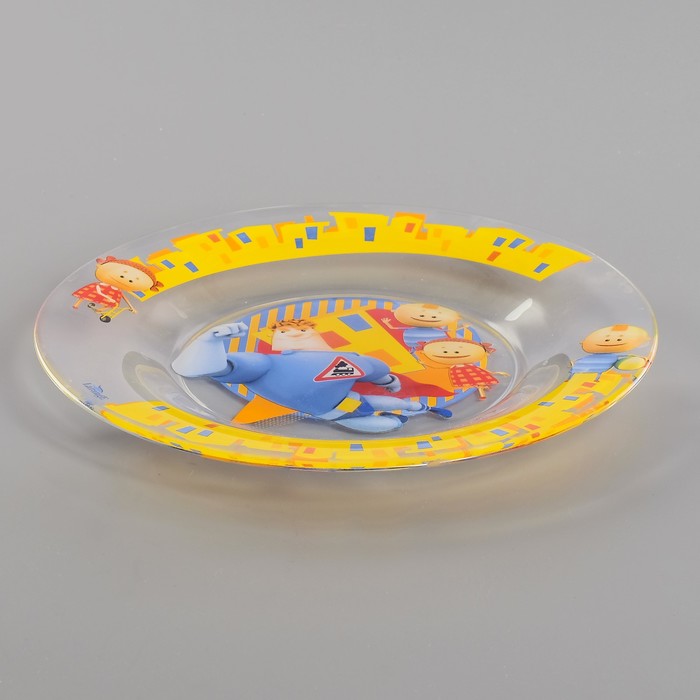 Набор посуды "Аркадий Паровозов. Стань супергероем", 3 предмета