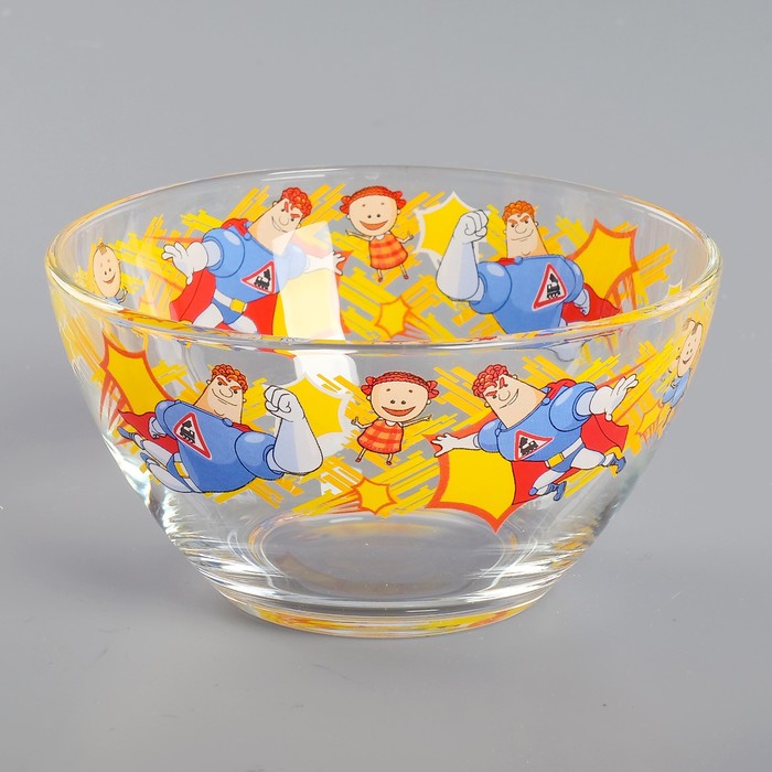 Набор посуды "Аркадий Паровозов. Стань супергероем", 3 предмета