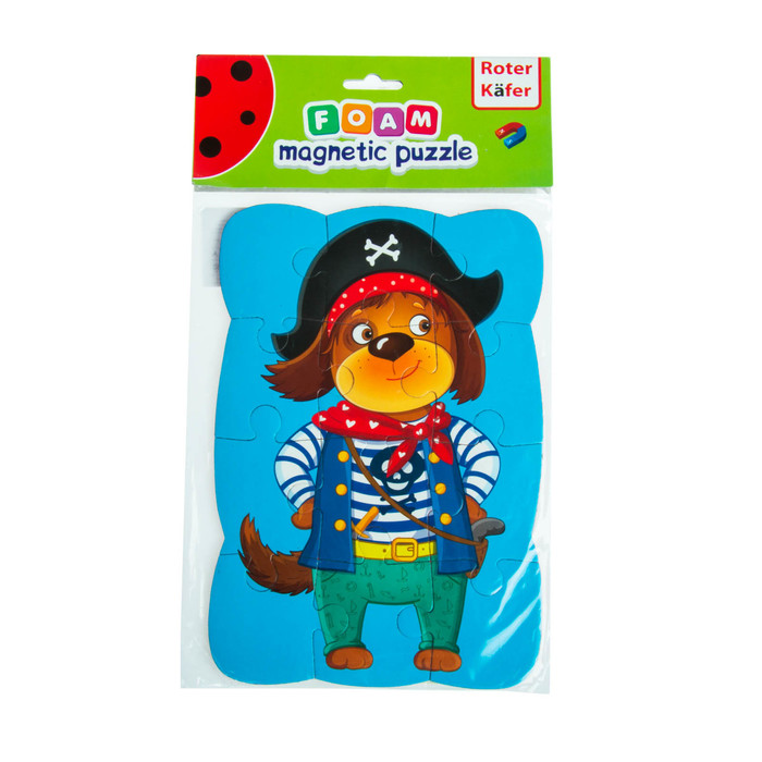 Пазлы на магните «Собака»