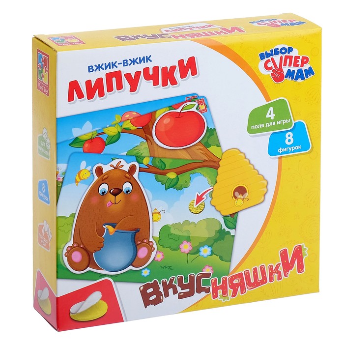 Обучающая игра с липучками "Вкусняшки"