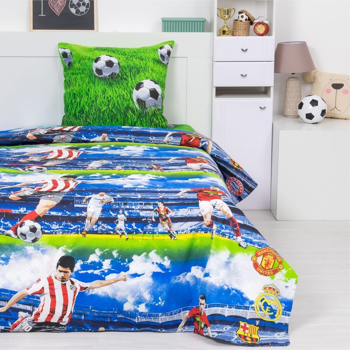 КПБ 1,5сп Сударушка Форвард с компаньоном 150*215 см,150*215 см,70*70 см 1шт бязь 125 г/м