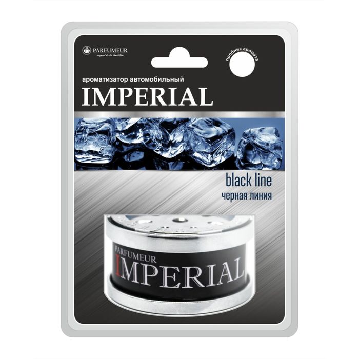 Ароматизатор на панель банка "Imperial" Черная линия