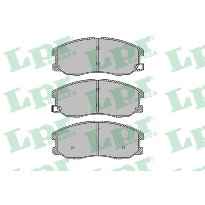 Колодки тормозные дисковые LPR 05P1322