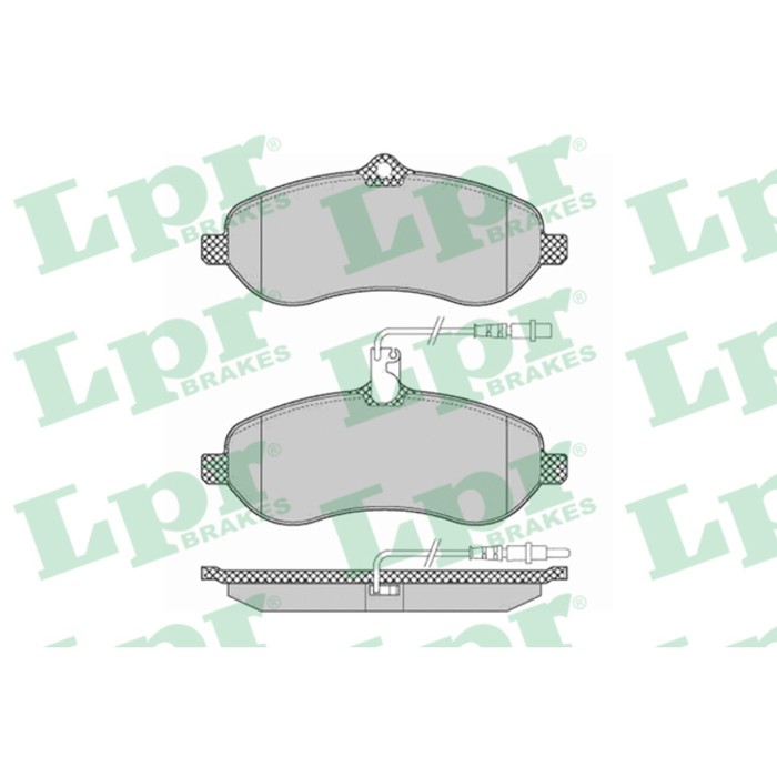 Колодки тормозные дисковые LPR 05P1348