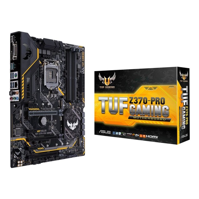 Материнская плата Asus TUF Z370-PRO GAMING, Soc-1151, Intel Z370, 4xDDR4, ATX, Ret