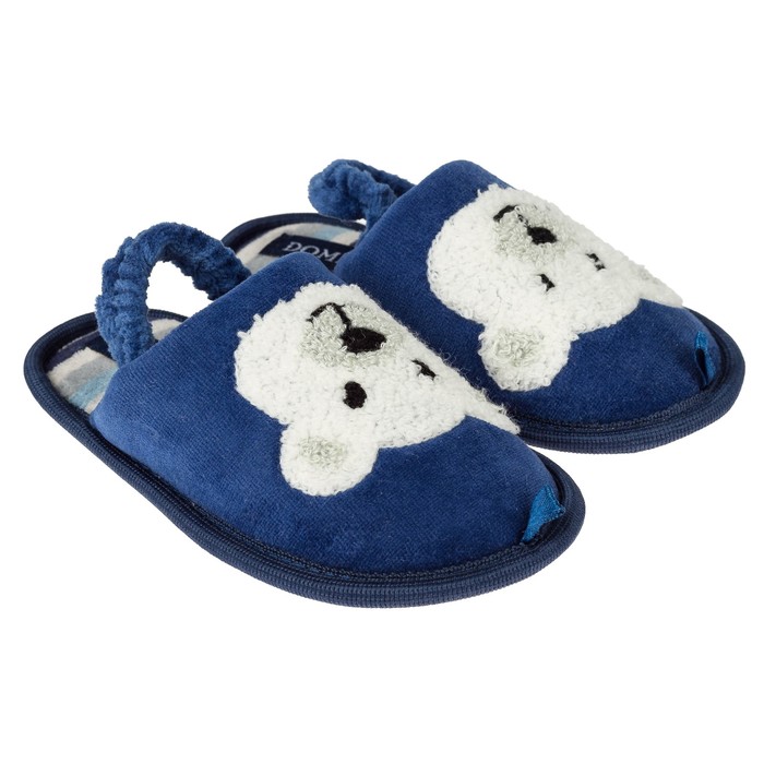 Тапочки детские Domino (арт.D-K313), цвет синий, размер 29-30