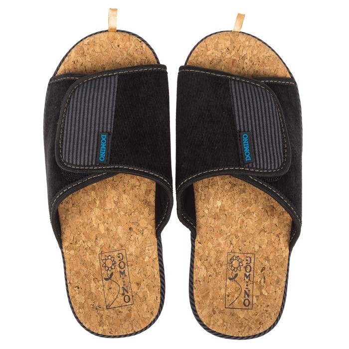 Тапочки мужские Domino арт. DA-MA614, цвет черный, размер 44