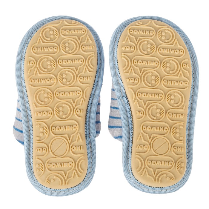 Тапочки детские Domino (арт.D-K314), цвет серый, размер 29-30