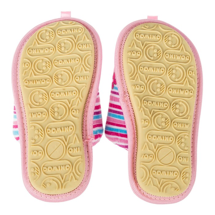 Тапочки детские Domino (арт.D-K314), цвет розовый, размер 25-26