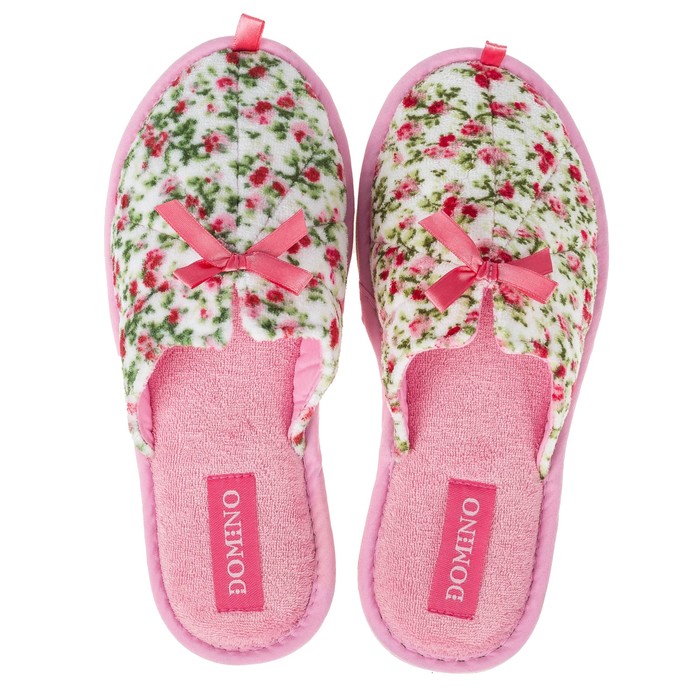 Тапочки женские Domino арт. D-L1703, цвет розовый, размер 36-37