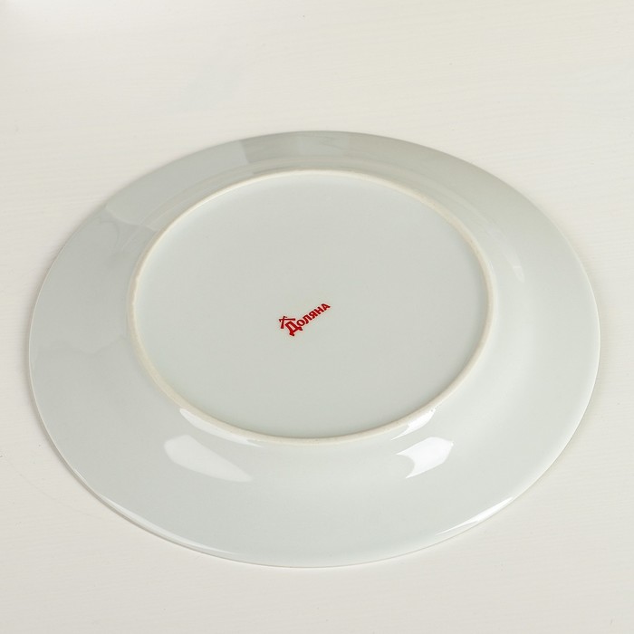 Тортовница 22,8 см "Роспись", лопатка 24х5,5 см