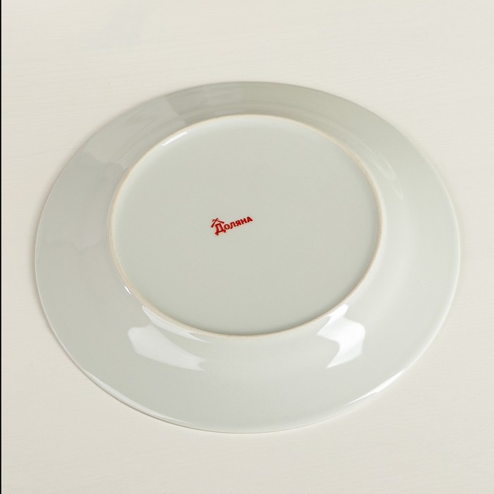 Тортовница 22,8 см "Гжель", лопатка 24х5,5 см