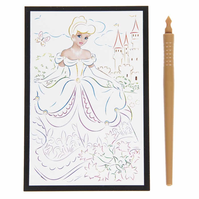 Царапки с сюрпризом "Принцессы"