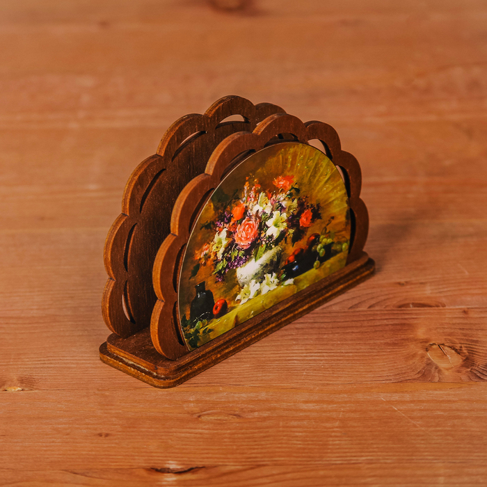 Салфетница "Цветы"