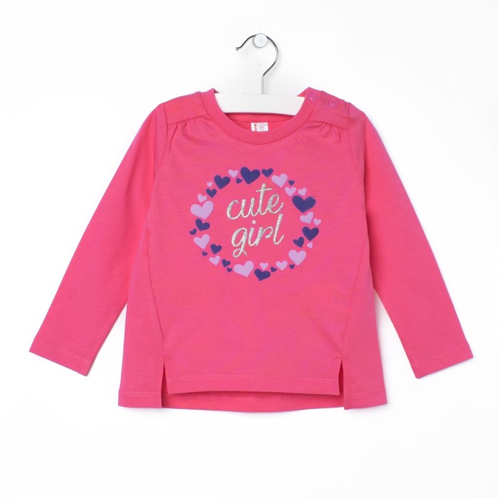 Джемпер для девочки, рост 92 см, цвет розовый