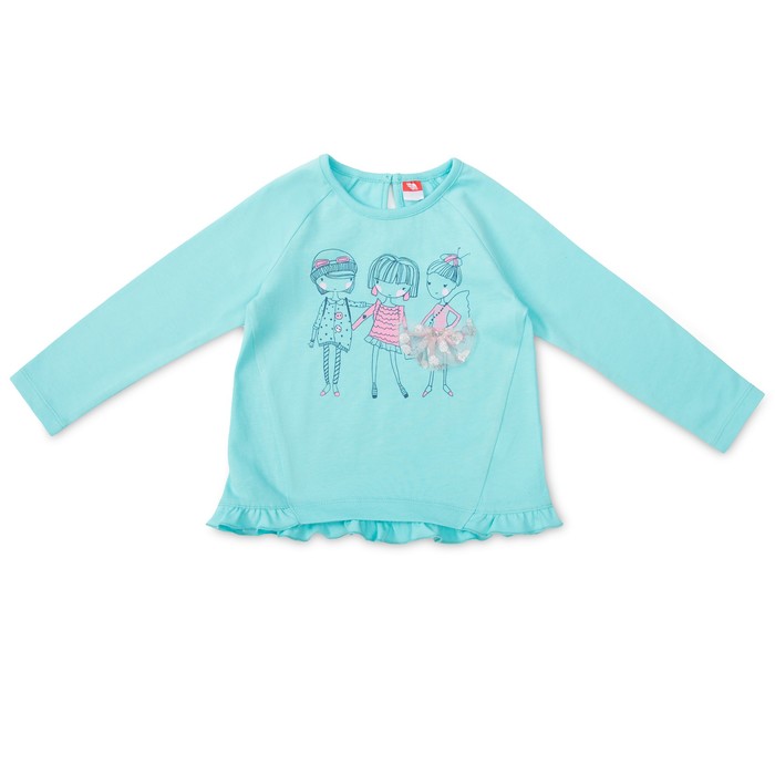 Джемпер для девочки, рост 92 см, цвет свелто-бирюзовый