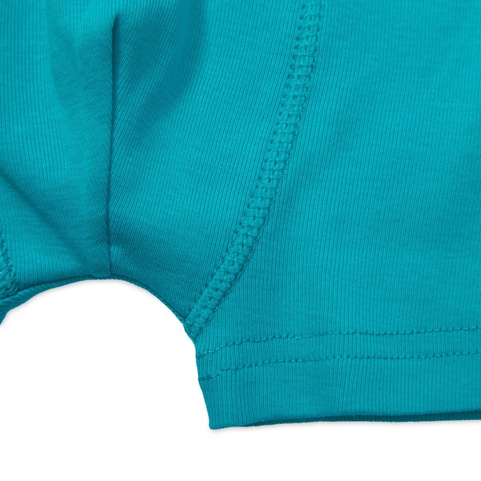 Комплект для мальчика (майка, трусы-боксеры), рост 140 см, цвет бирюзовый