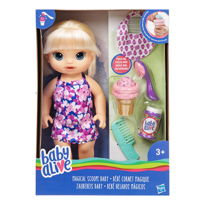 Кукла "Малышка" с мороженым