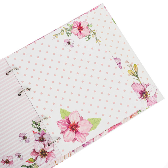 Фотоальбом для творчества "Пусть счастье будет бесконечным" с наклейками