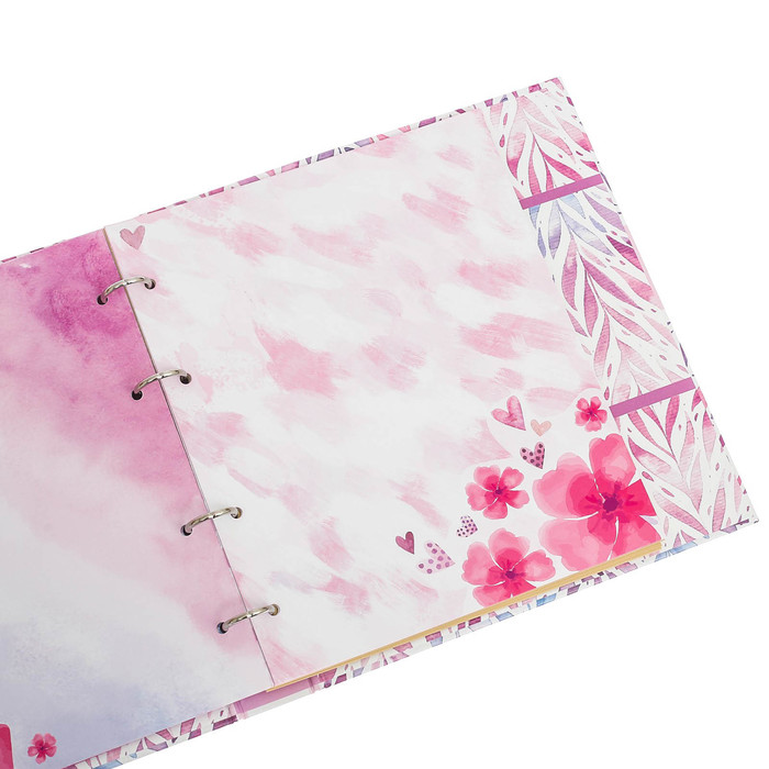 Фотоальбом для творчества "Счастье есть" с наклейками