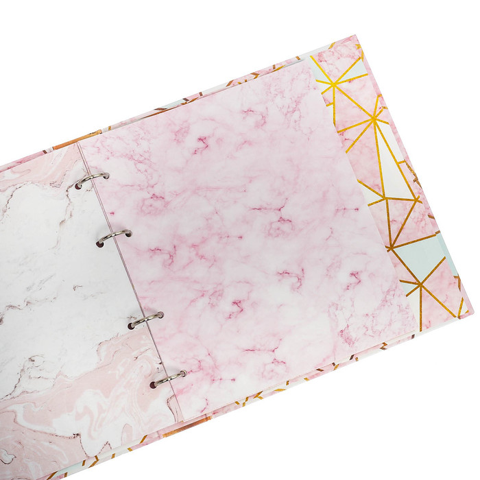 Фотоальбом для творчества "Живу в счастье" с наклейками