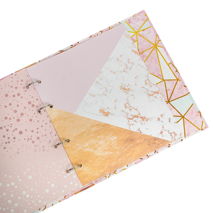 Фотоальбом для творчества "Живу в счастье" с наклейками