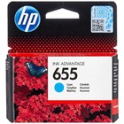 Картридж струйный HP 655 CZ110AE голубой для HP DJ IA 3525/4615/4625/5525/6525 (600стр.) Картридж струйный HP 655 CZ110AE голубой для HP DJ IA 3525/4615/4625/5525/6525 (600стр.)