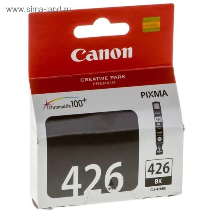 Картридж струйный Canon CLI-426BK 4556B001 черный для Canon iP4840/MG5140/MG5240/MG6140/MG8140 172