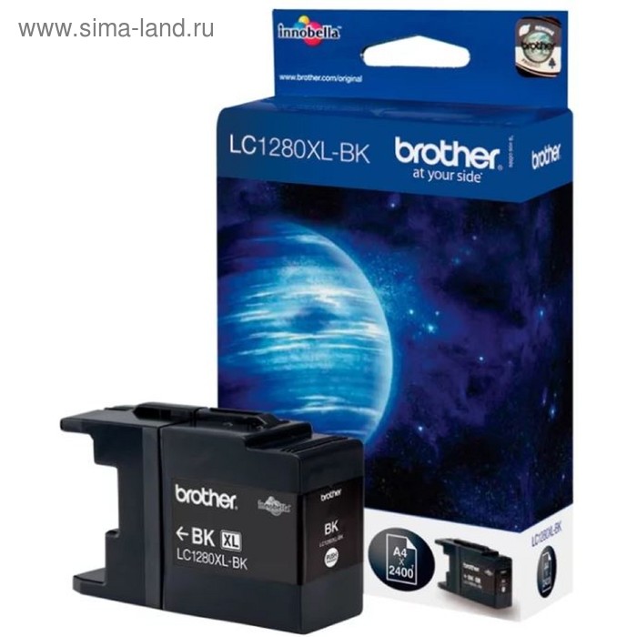 

Картридж струйный Brother LC1280XLBK черный для Brother MFC-J6510DW/J6910DW