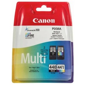 

Картридж струйный Canon PG-440/CL-441 5219B005 черный/трехцветный x2уп. для Canon MG2140/MG3140 (180