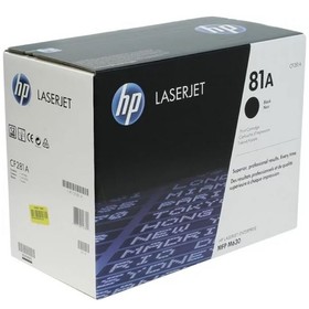 Тонер Картридж HP 81A CF281A черный для HP LJ Pro M630dn/f/h/z (10500стр.)