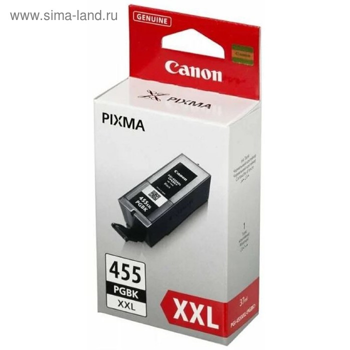 Картридж струйный Canon PGI-455XXL 8052B001 черный для Canon Pixma MX924 картридж canon pgi 455xxl черный