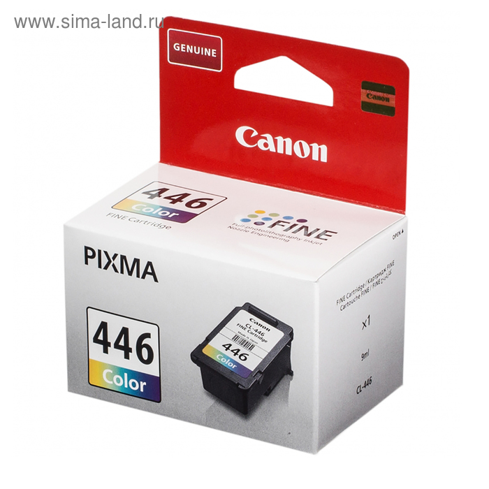 Картридж струйный Canon CL-446 8285B001 многоцветный для Canon MG2440/MG2540 картридж canon pg 445 cl 446 pixma mg2440 2540 black color о 1 шт