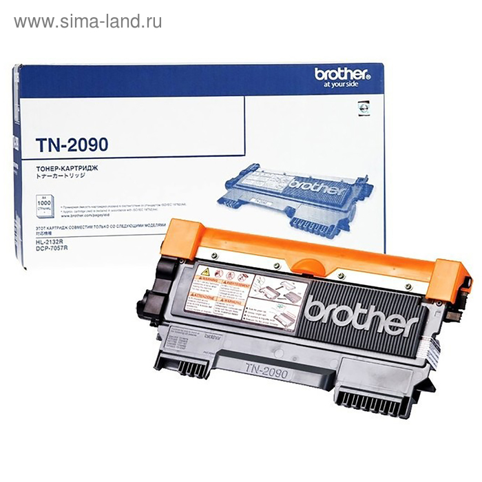 

Картридж Brother TN2090 для HL-2132R/DCP-7057R (1000k), черный