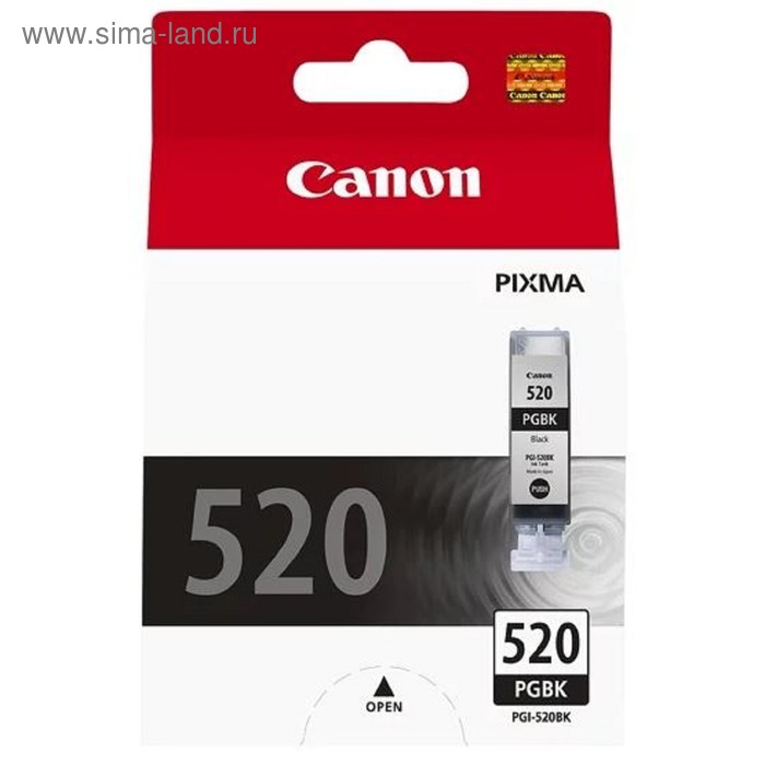 

Картридж струйный Canon PGI-520BK черный для Canon iP3600/4600/MP540/620/630/980