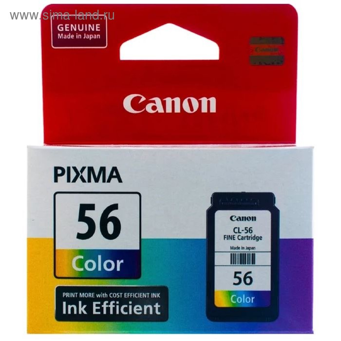 Картридж струйный Canon CL-56 9064B001 многоцветный для Canon Pixma E404/E464 картридж canon cl 513 многоцветный картридж