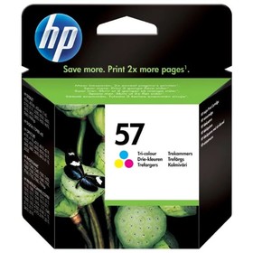 

Картридж струйный HP №57 C6657AE многоцветный для HP DJ5550/450/PS 100/130/230/7150/7350/7550 (500ст