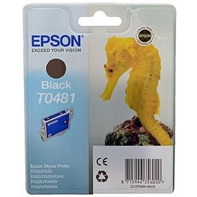

Картридж струйный Epson C13T048140 черный для Epson St Ph R300/RX500