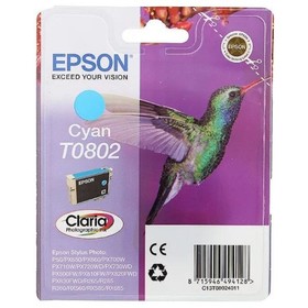 

Картридж струйный Epson C13T08024011 голубой для Epson St PhP50/PX660/PX720WD (330стр.)