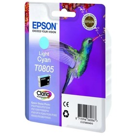 

Картридж струйный Epson C13T08054011 светло-голубой для Epson St Ph P50/PX660/PX720WD (330стр.) 17