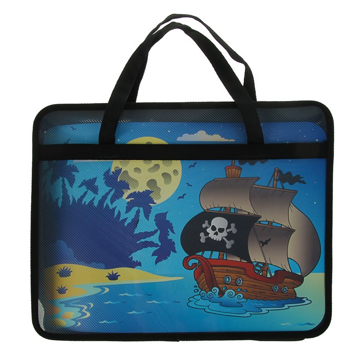 Набор первоклассника в папке с ручками для мальчика