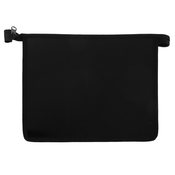 Папка для тетрадей А5, молния сверху, пластиковая "Мото рейсинг"