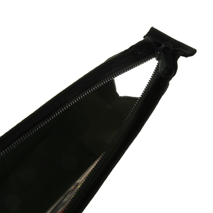 Папка для тетрадей А5, молния сверху, пластиковая "Мото рейсинг"